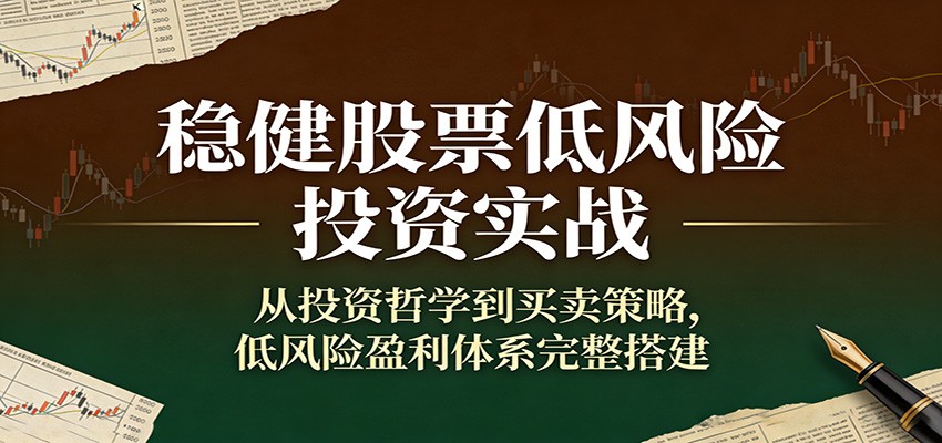 稳健股票低风险投资实战：从投资哲学到买卖策略，低风险盈利体系完整搭建-百货大全