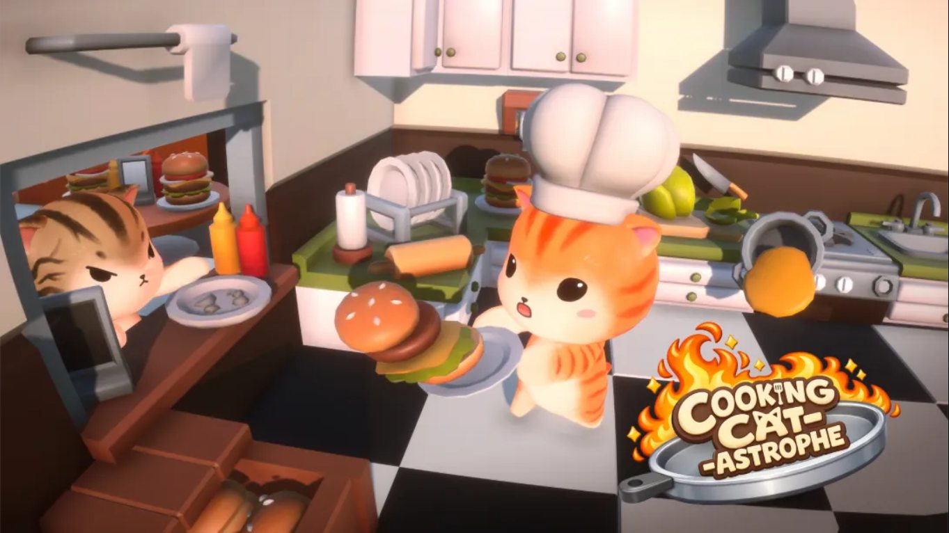【美版】猫咪闹厨房 .Cooking Cat-Astrophe 中文-百货大全