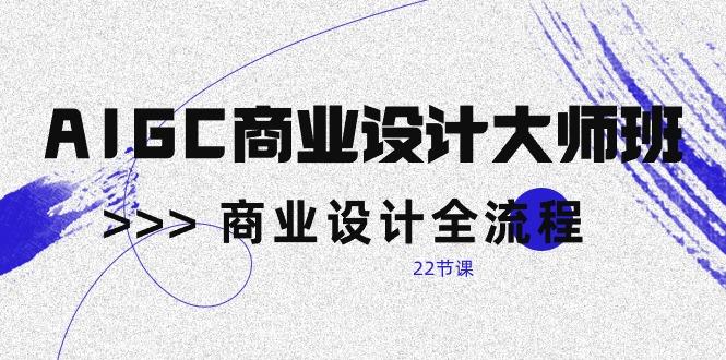 AIGC-商业设计大师班，商业设计全流程(22节课-百货大全