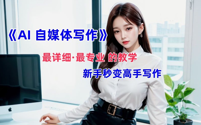 AI自媒体文章创作全网最详细教程，新手秒变写作高手，多方位发展-百货大全