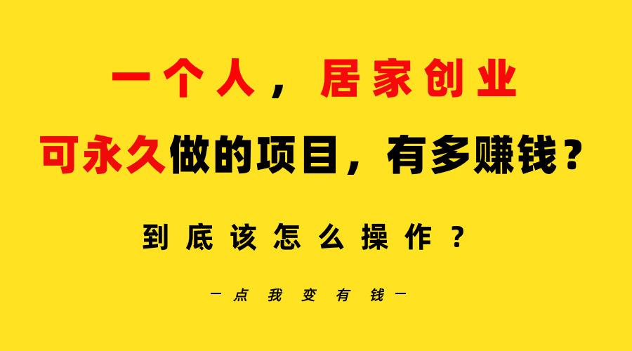 一个人，居家创业：B站每天10分钟，单账号日引创业粉100+，月稳定变现5W…-百货大全