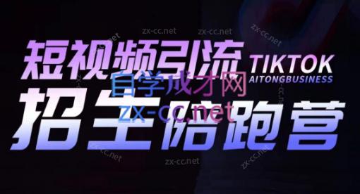 吴天老师·短视频引流招生陪跑营-百货大全
