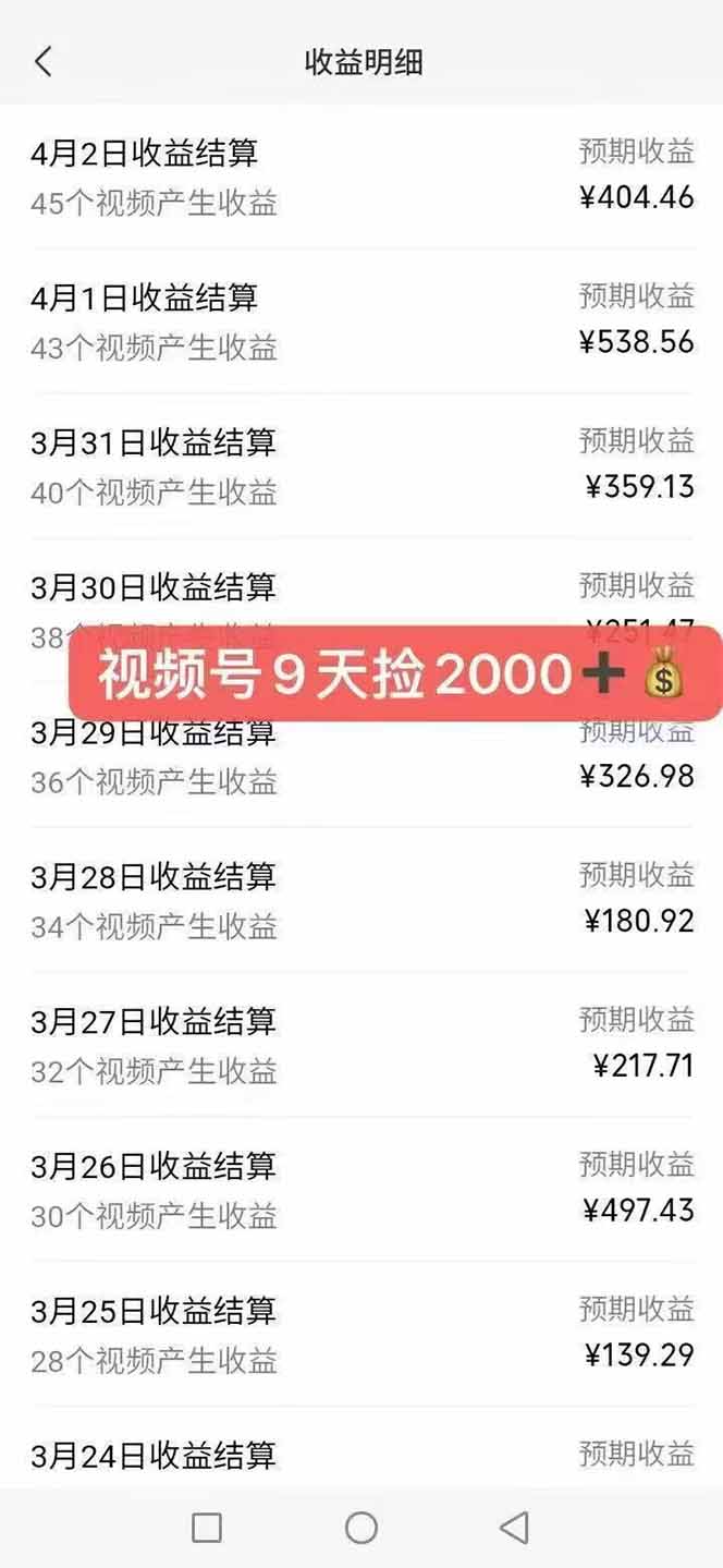 全新托管躺赚项目,微信视频号公众号托管代运营,每天五分钟,收益大几百-百货大全