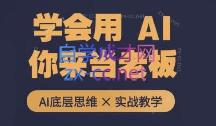 墨竹老师·从0基础到AI高手(第二期)-百货大全