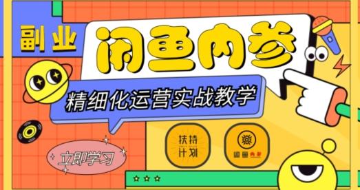 闲鱼精细化运营入门+高阶实战教学，从底层逻辑到轻松变现，多维度玩转闲鱼副业-百货大全