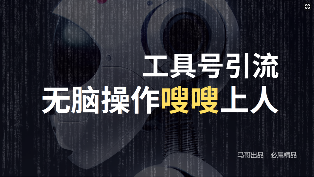 24年抖音最新工具号日引流300+创业粉，日入5000+-百货大全
