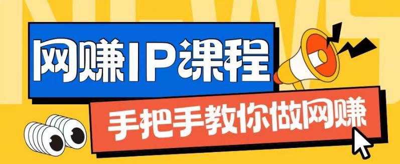 ip合伙人打造1.0，从0到1教你做网创，实现月入过万【揭秘】-百货大全