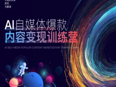 AI自媒体爆款内容变现训练营，20%底层逻辑，60%实操方法，20%案例拆解(即学即用)-百货大全
