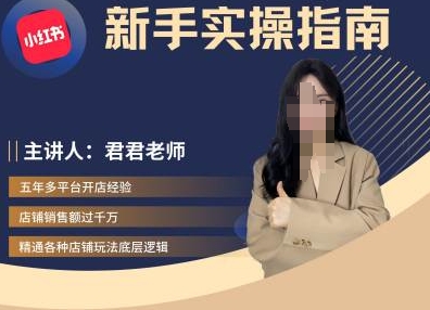 君君-小红书电商从入门到精通，新手实操指南-百货大全