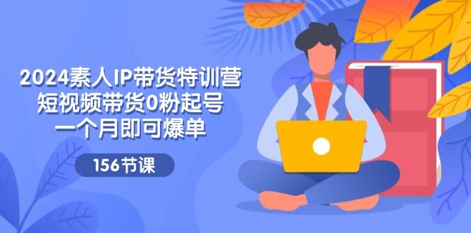 2024素人IP带货特训营，短视频带货0粉起号，一个月即可爆单(156节-百货大全