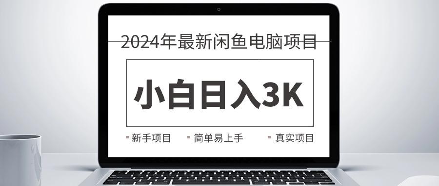 2024最新闲鱼卖电脑项目，新手小白日入3K+，最真实的项目教学-百货大全