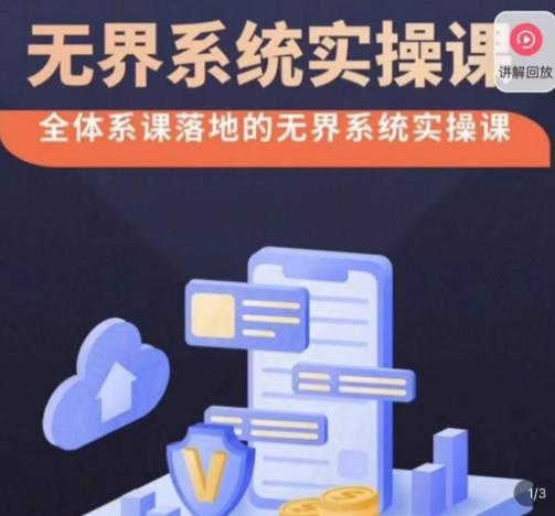 老衲·无界系统实操课，全体系落地无界改版后选择、出价、高投产做付费引流-百货大全