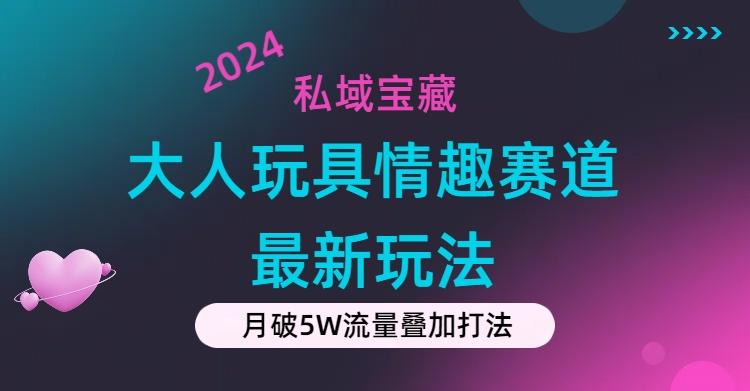 私域宝藏：大人玩具情趣赛道合规新玩法，零投入，私域超高流量成单率高-百货大全
