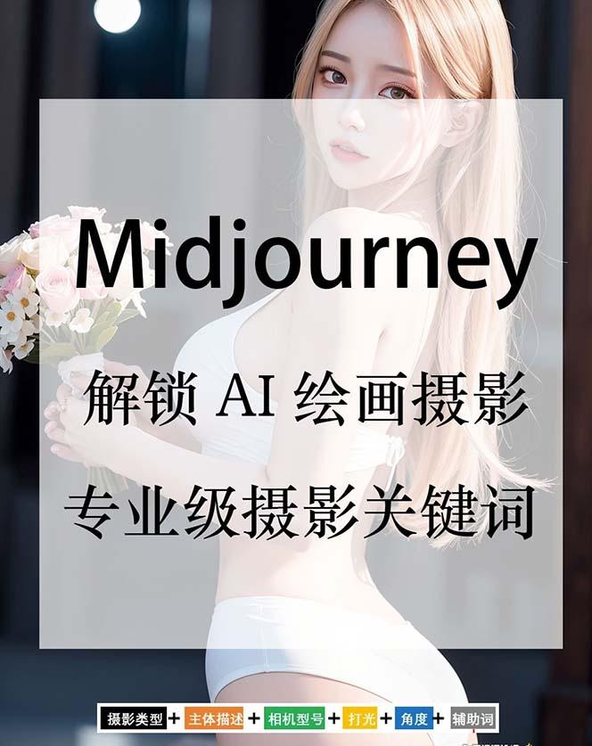 Midjourney关键词-解锁AI绘画专业级人工智能摄影关键词表-百货大全