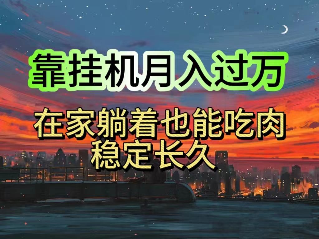 挂机项目日入1000+，躺着也能吃肉，适合宝爸宝妈学生党工作室，电脑手…-百货大全