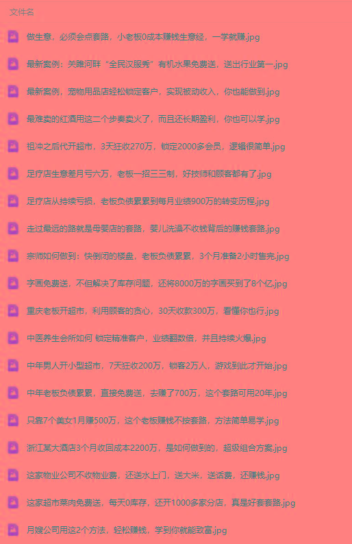 图片[3]-(9607期)真实有效391套商业模式，年入几十到几百万案例解析(电子书+视频+图文)-百货大全