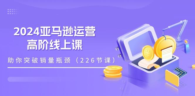 2024亚马逊运营-高阶线上课，助你突破销量瓶颈(228节课-百货大全