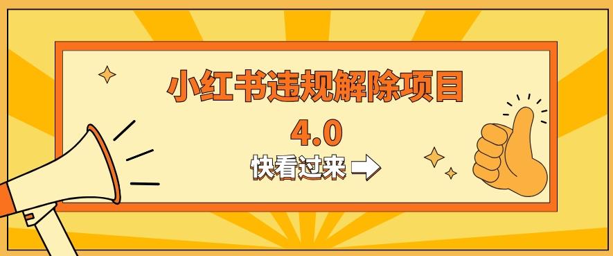 小红书违规掘金蓝海项目，日入800+（附带引流办法及解除办法）-百货大全