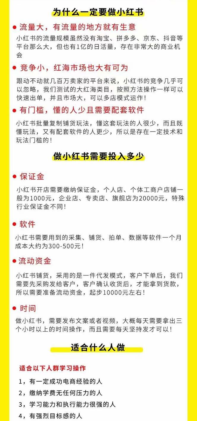 图片[1]-小红书-笔记带货课【6月更新】流量 电商新机会 315节正课+64节隐藏课-百货大全