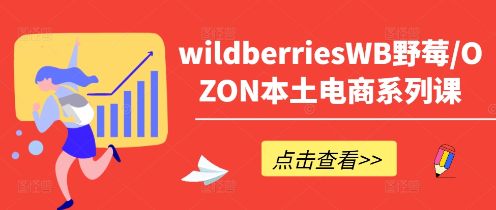 wildberriesWB野莓/OZON本土电商系列课，掌握WB产品优化，出单技巧和订单处理等-百货大全