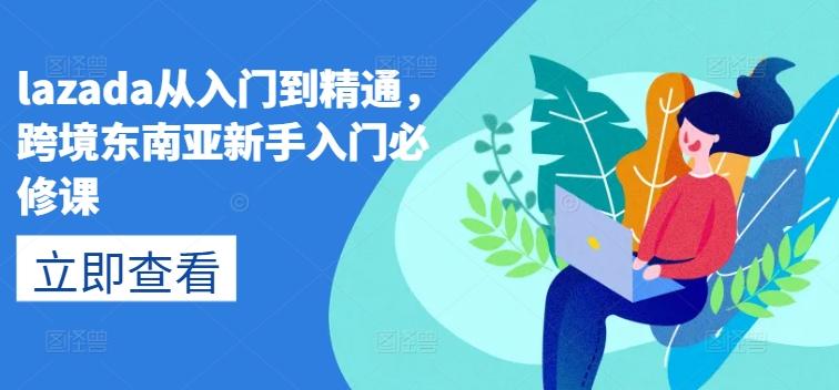 lazada从入门到精通，跨境东南亚新手入门必修课-百货大全