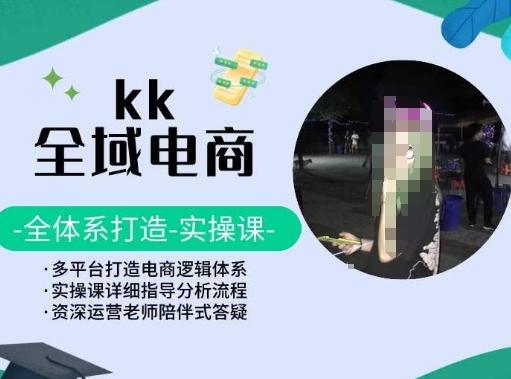 KK全域电商，全体系打造实操课，多平台打造电商逻辑体系-百货大全
