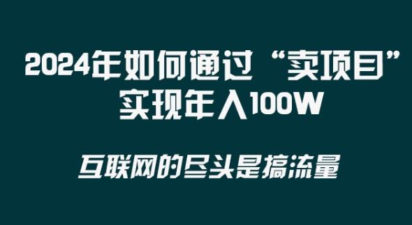 2024年 做项目不如‘卖项目’更快更直接！年入100万-百货大全
