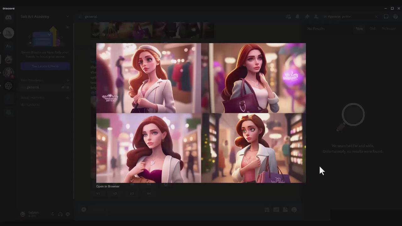 图片[5]-掌握 MidJourney V5 AI + ChatGPT创建一致的角色设计图像-22节课-中英字幕-百货大全
