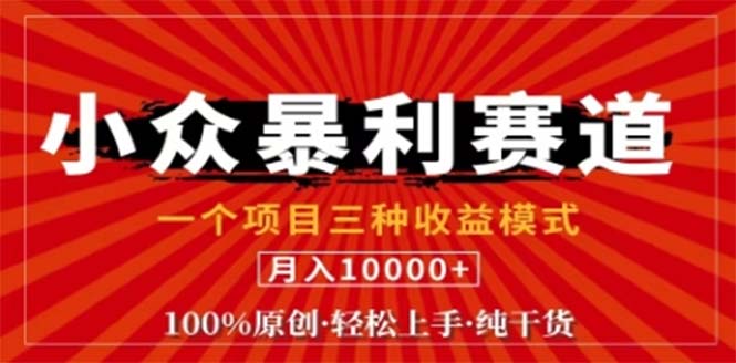 视频号最新爆火赛道，三种可收益模式，0粉新号条条原创条条热门 日入1000+-百货大全
