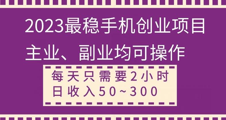 【全网变现首发】新手实操单号日入500+，渠道收益稳定，项目可批量放大-百货大全