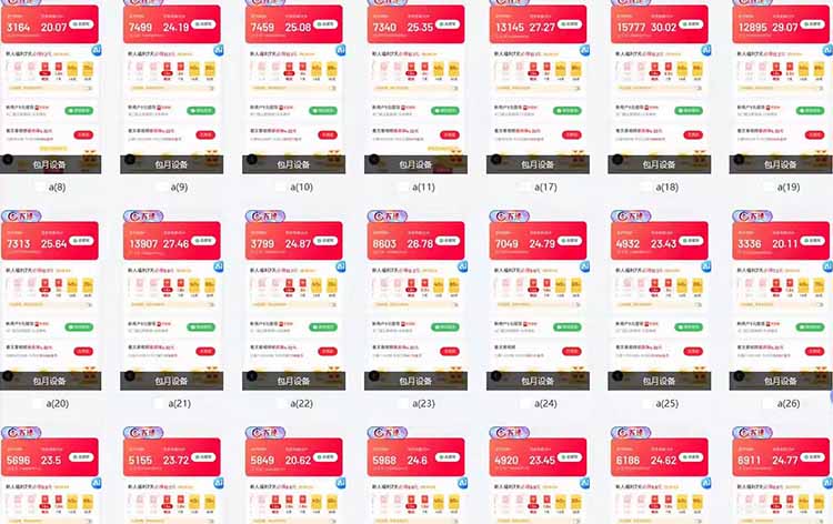全自动脚本  无限多开 ，释放你的双手，单机日入200+-百货大全